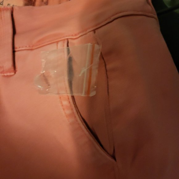 Land 'n Sea Women’s Pink Button Chino Shorts Size 2, NWOT - Picture 5 of 5